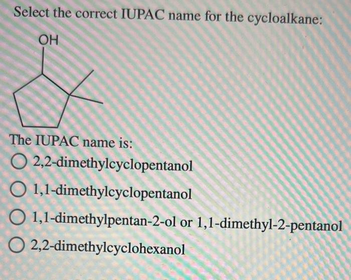 Solved Part A Part B What Is The Iupac Name For The Co