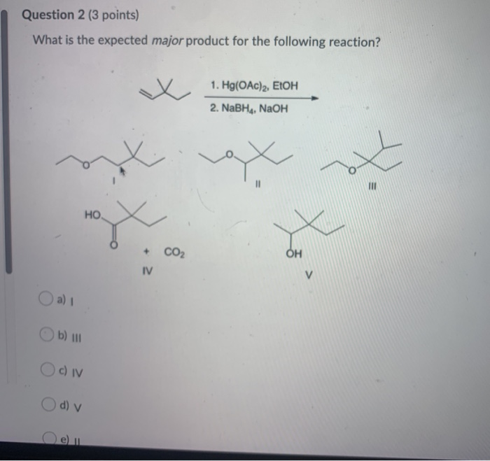 Solved Question Points What Is The Expected Major Chegg