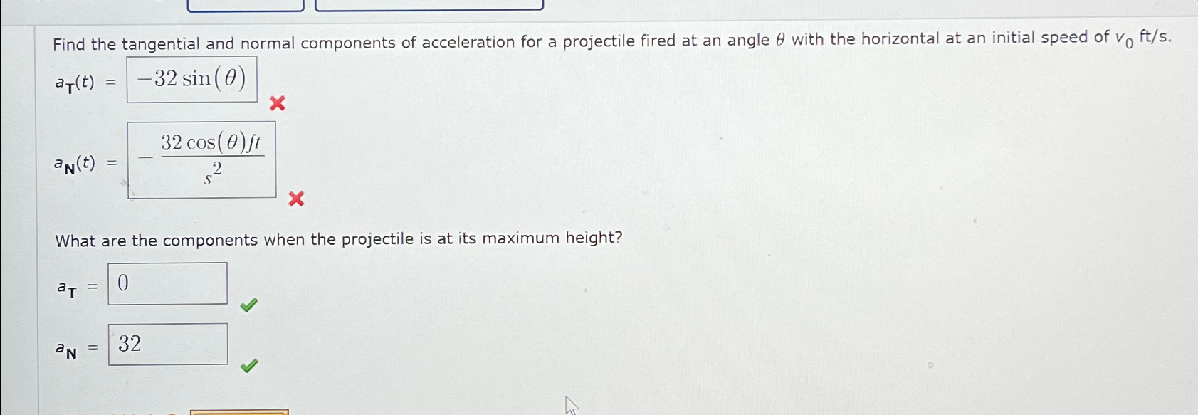 Find The Tangential And Normal Components Of Chegg