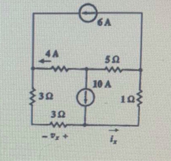 Solved OE US Don Using KVL And KCL 1st Find Vx And Lx Chegg