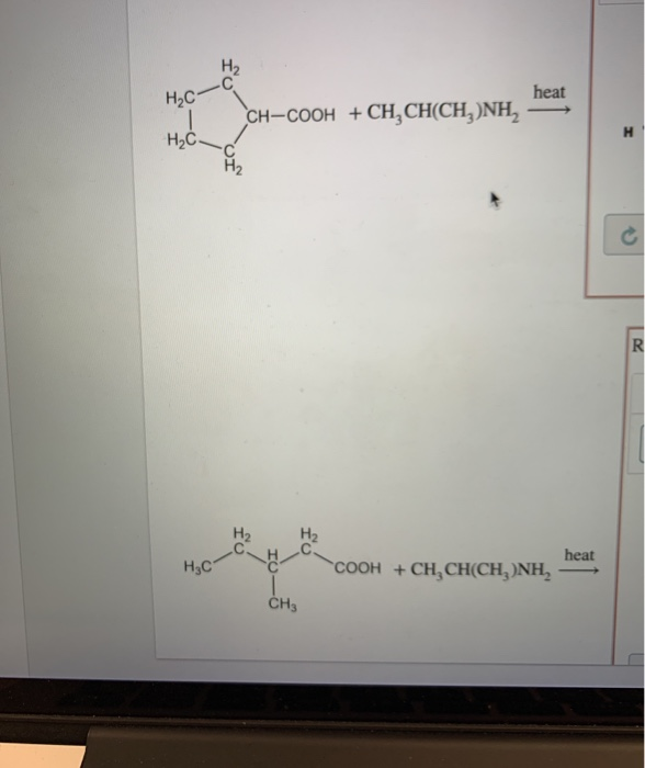 Solved Draw The Amide Formed When Isopropylamine Is Heated Chegg