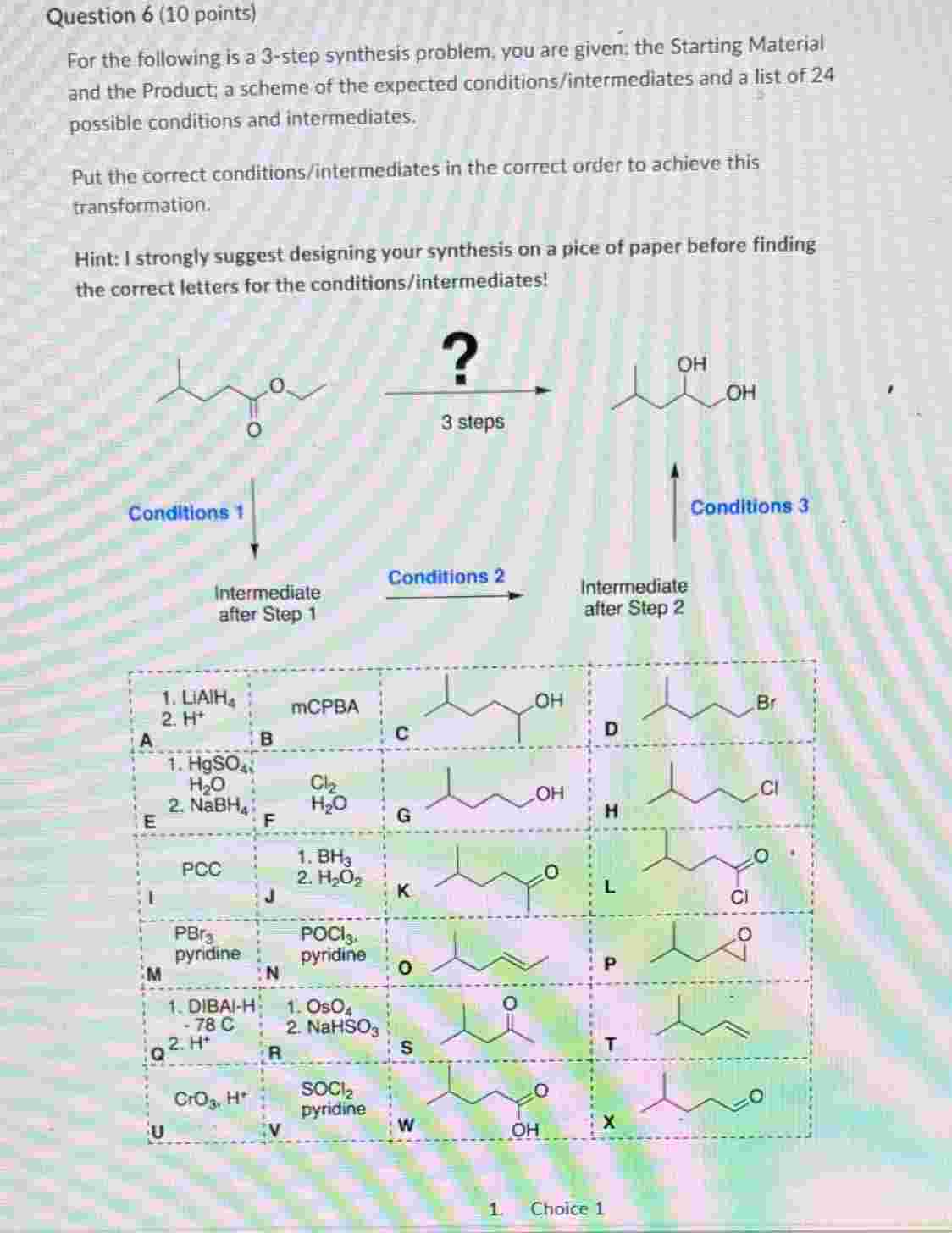 Question Points For The Following Is A Chegg