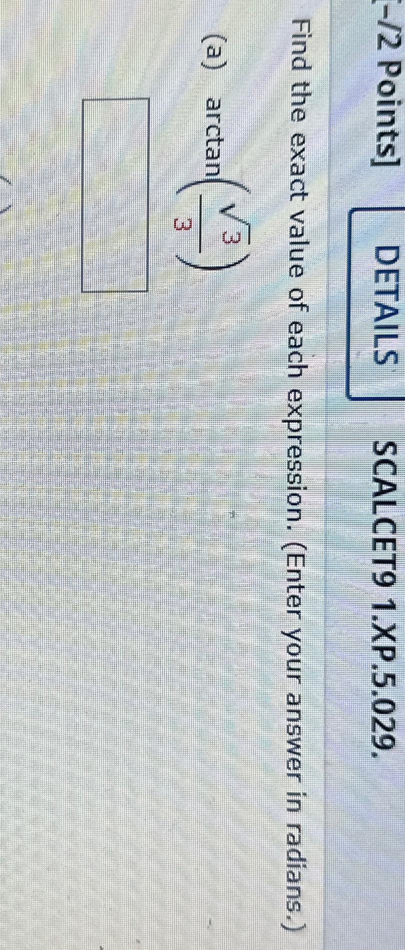 Solved Points Detailsscalcet Xp Find The Exact Chegg