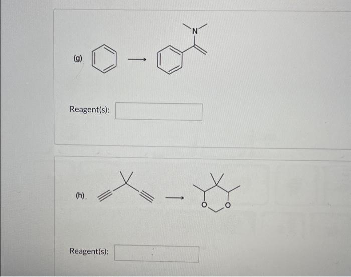 Solved Select The Reagent S That Would Efficiently Convert Chegg