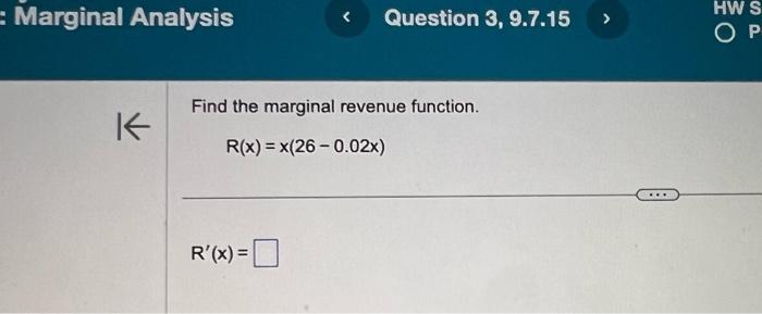 Solved Find The Marginal Cost Function C X X X Chegg