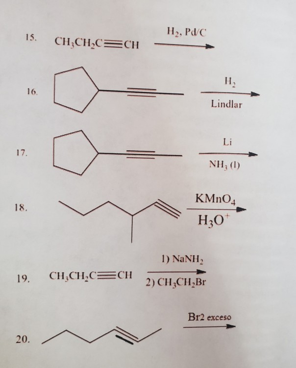 Solved Br2 CH CH CECH CH CH C CH H 0 H S04 HgSo 1 BH Chegg