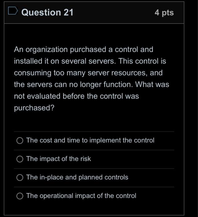 Solved Vulnerability Assessment Risk Assessment An Chegg