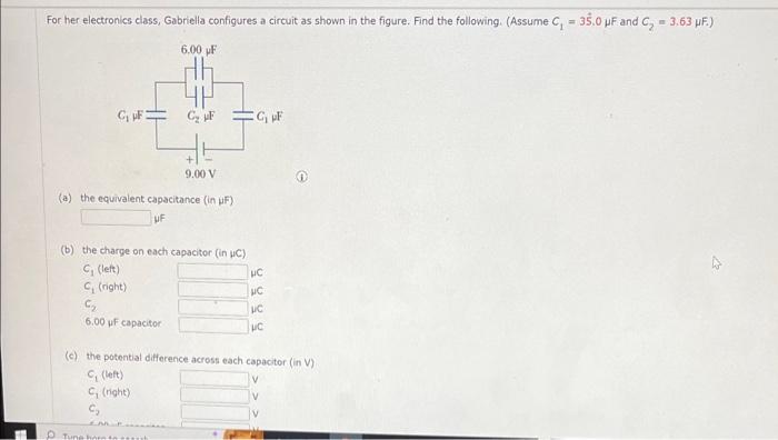 Solved For Her Electronics Class Gabriella Configures A Chegg