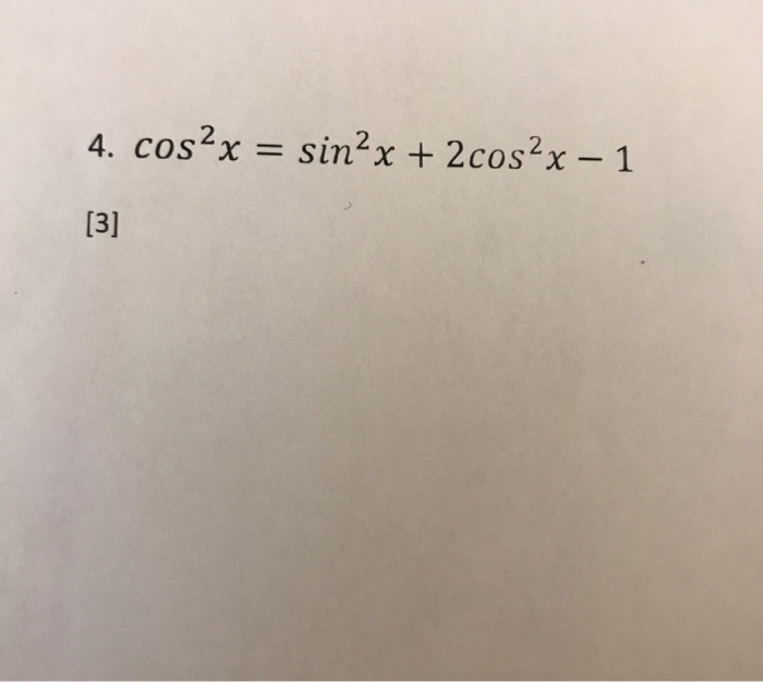 Solved Prove Each Identity By Showing That RS LS 4 Chegg