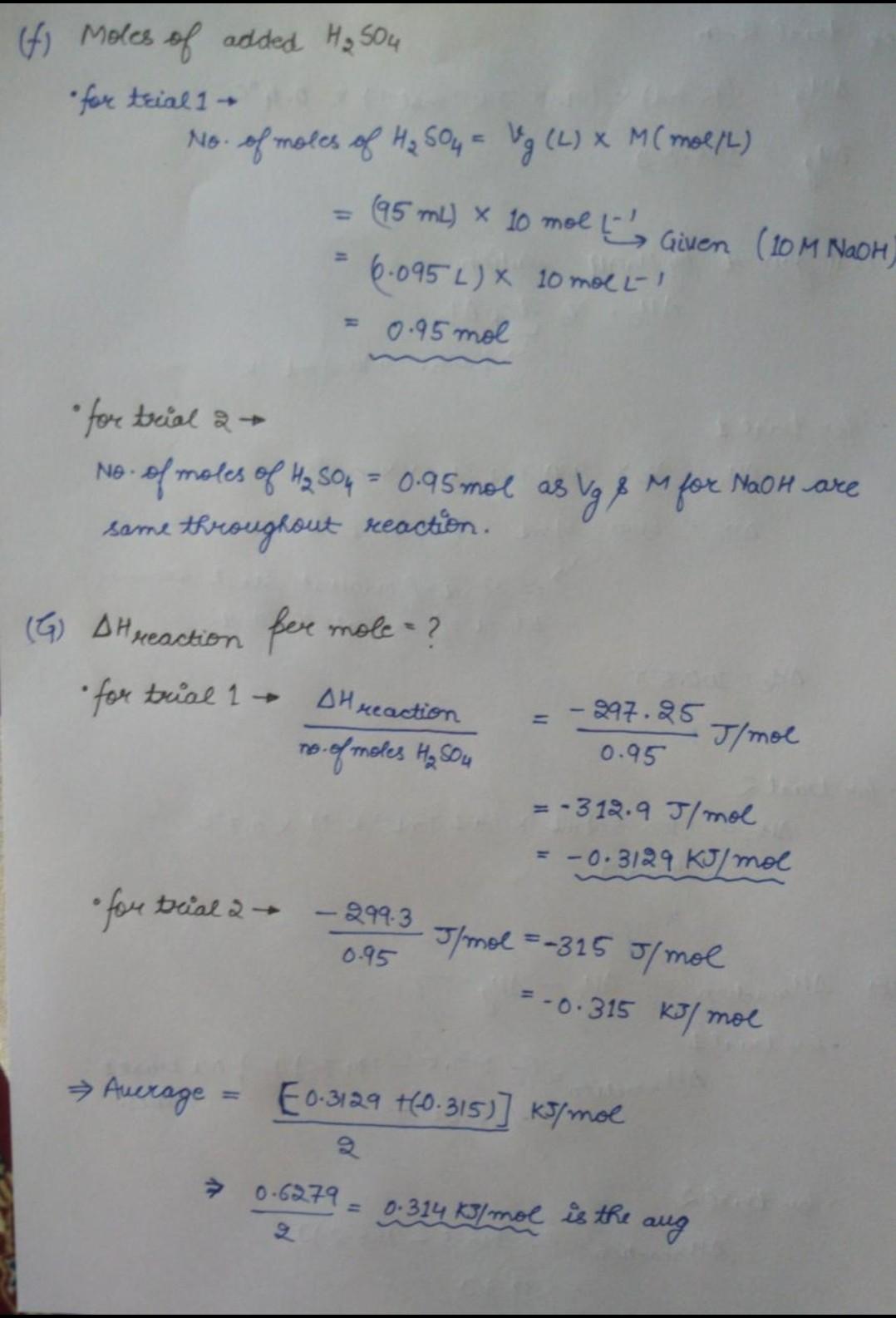 Solved EXPERIMENT 10 Calorimetry And Hess S Law Summary Of Chegg