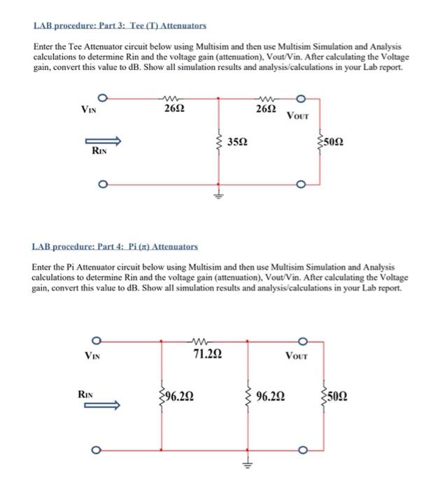 Solved LAB Procedure Part 1 Proving KVL Enter The Circuit Chegg