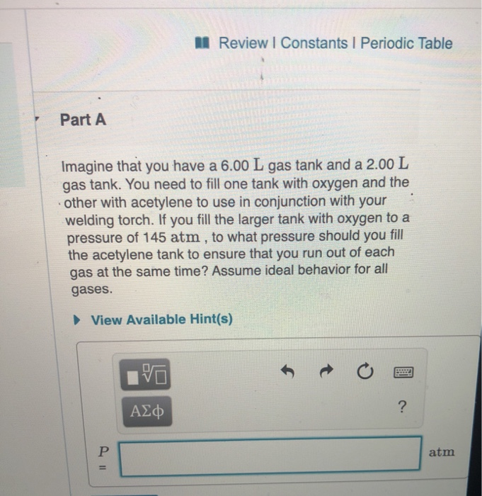 Solved Review Constants I Periodic Table Part A Imagine Chegg