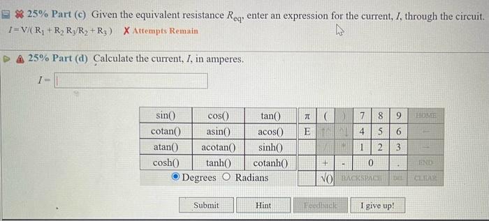 Draw A Labelled Circuit Diagram Showing Three Resistors Comp