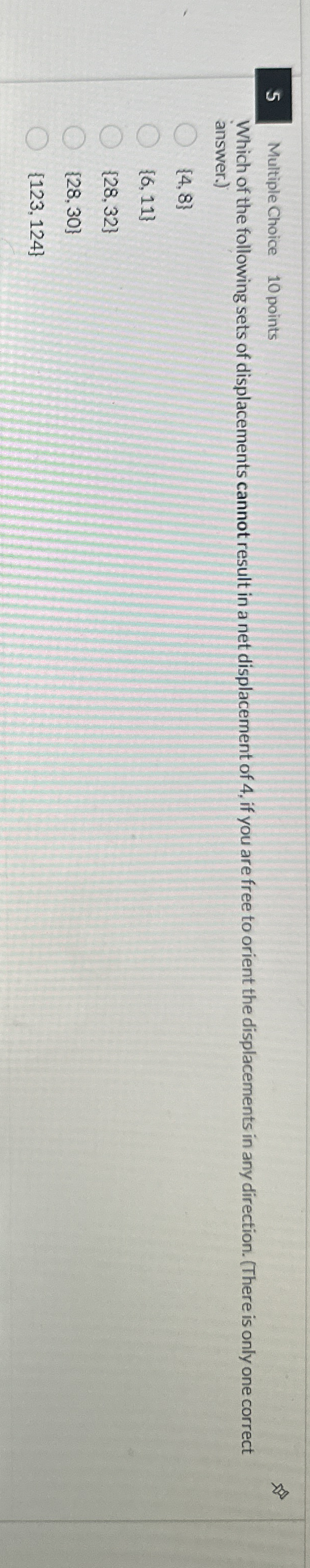 Solved 5Multiple Choice 10 PointsWhich Of The Following Chegg