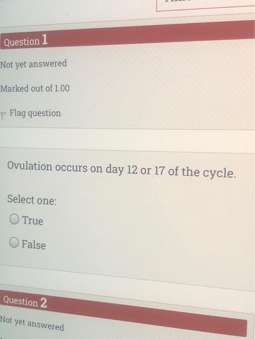 Solved Question 1 Not Yet Answered Marked Out Of 1 00 P Flag Chegg