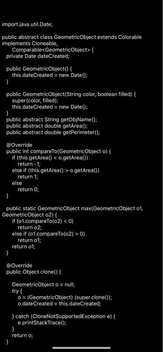 Solved CSC255 Programming III Assignment 2 Create A Shape Chegg