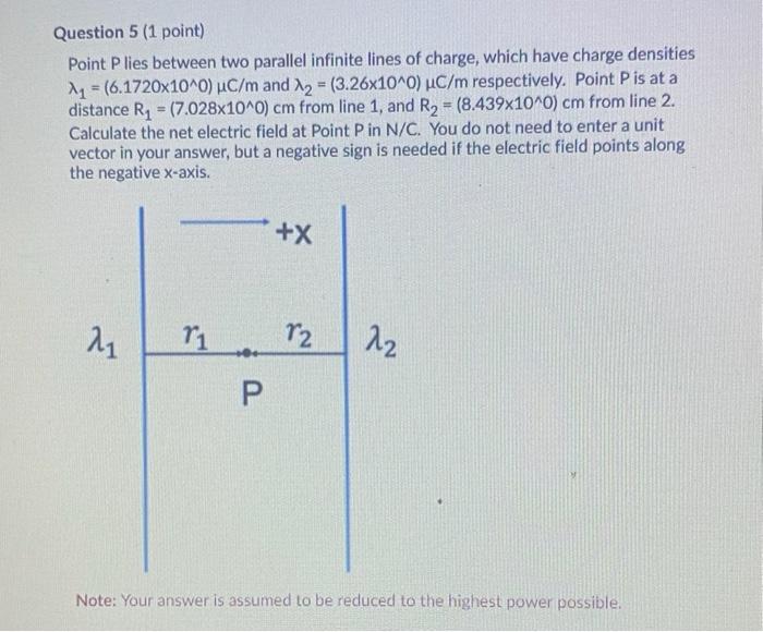 Solved Question Point Point Plies Between Two Parallel Chegg