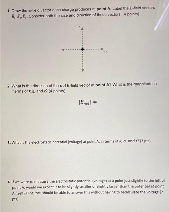 Solved Part 2 Any Electrically Charged Object Creates An Chegg