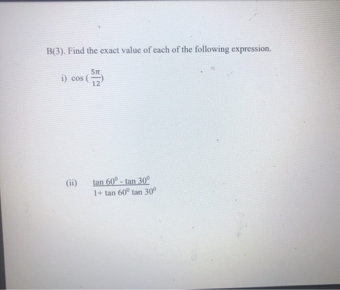 Solved A Prove The Following Trigonometric Identity Chegg