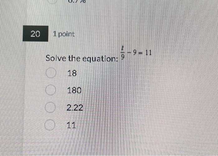 Solved Point Solve The Equation Je Chegg