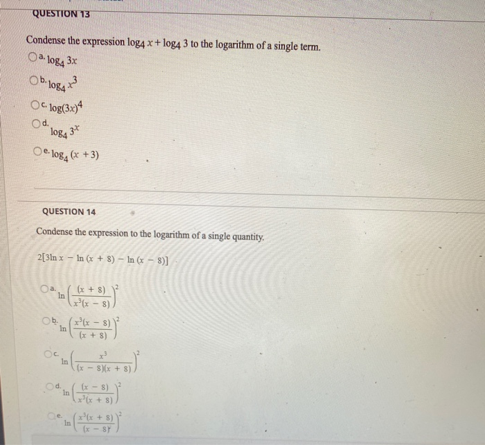 Solved QUESTION 1 5 Points Assume That X Y And Care Posit Chegg