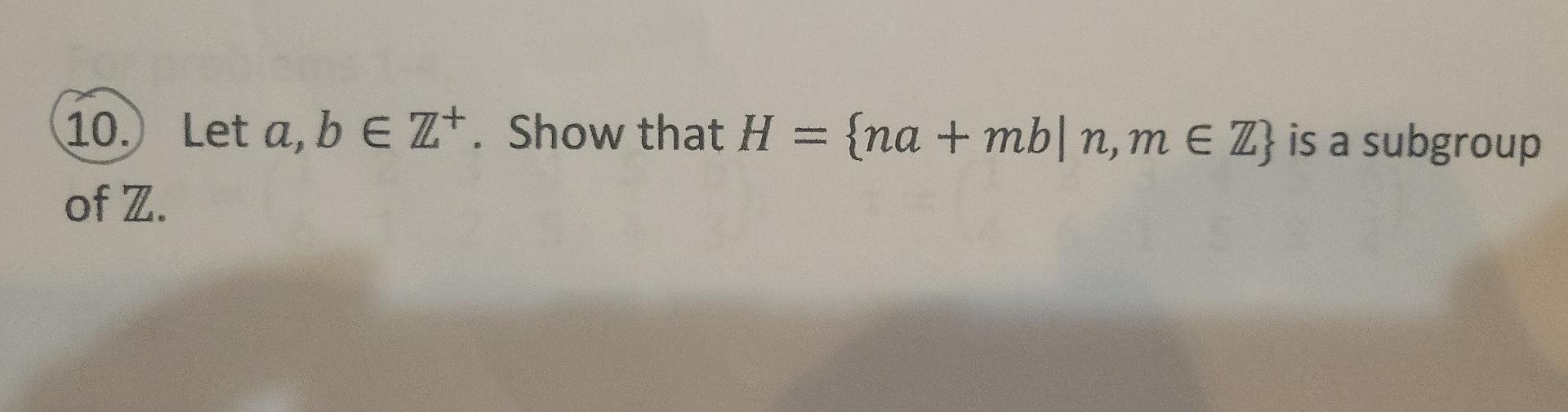 Solved Find The Subgroups Of The Given Group And All Chegg