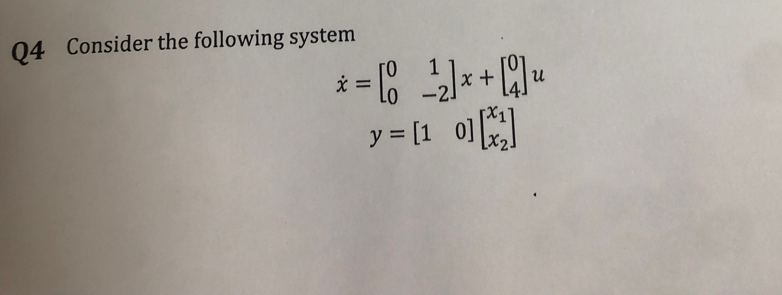 Solved Q4 Consider The Following Chegg