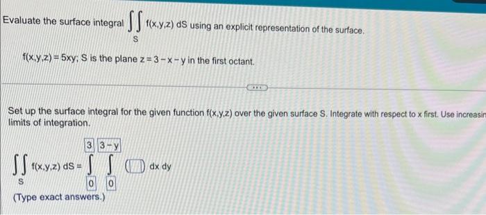 Solved Evaluate The Surface Integral Sf X Y Z Ds Using An Chegg