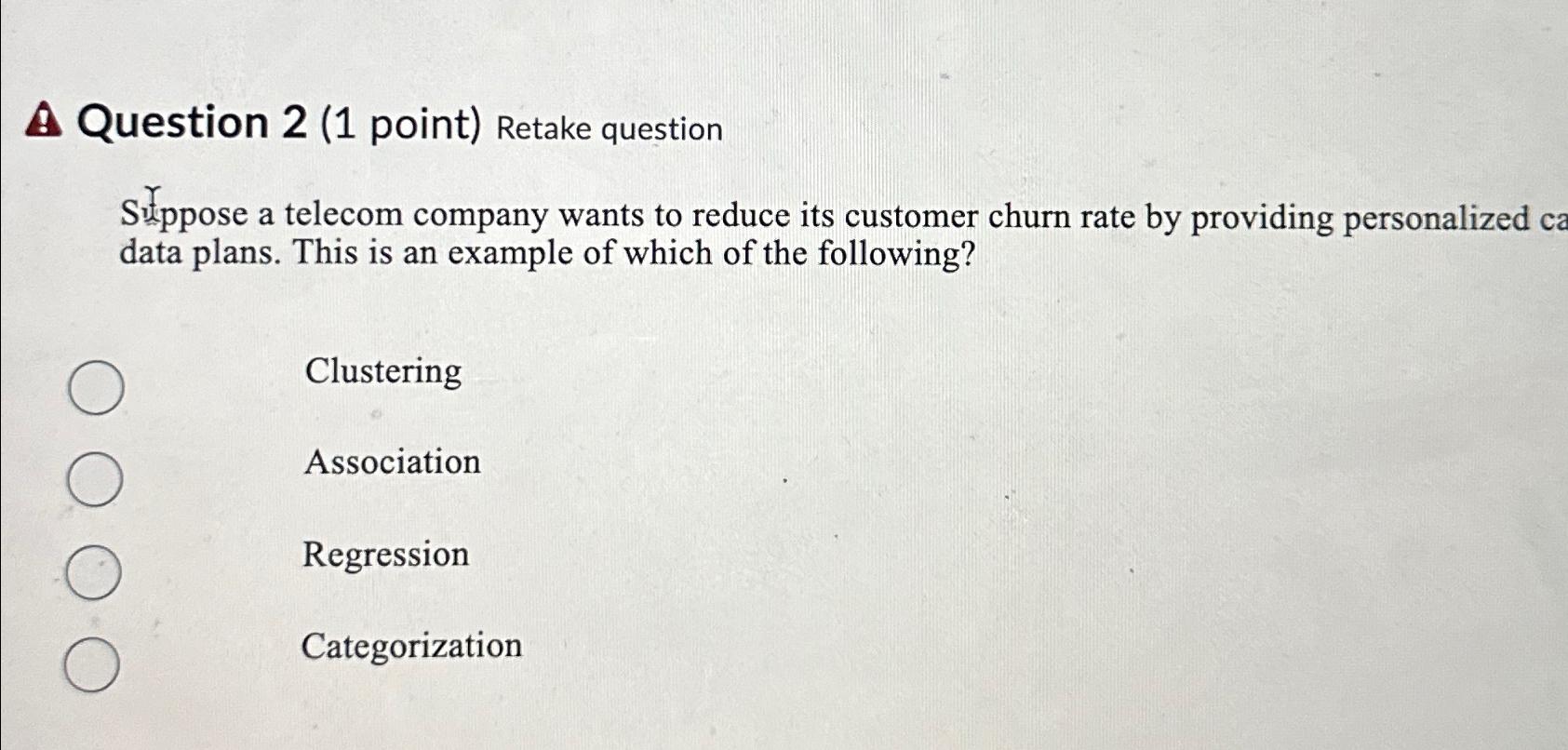 Solved Δ Question 2 1 point Retake questionSispose a Chegg