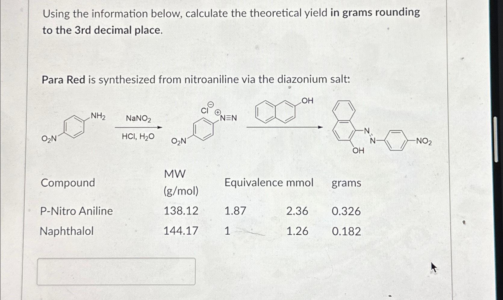 Solved Using The Information Below Calculate The Chegg