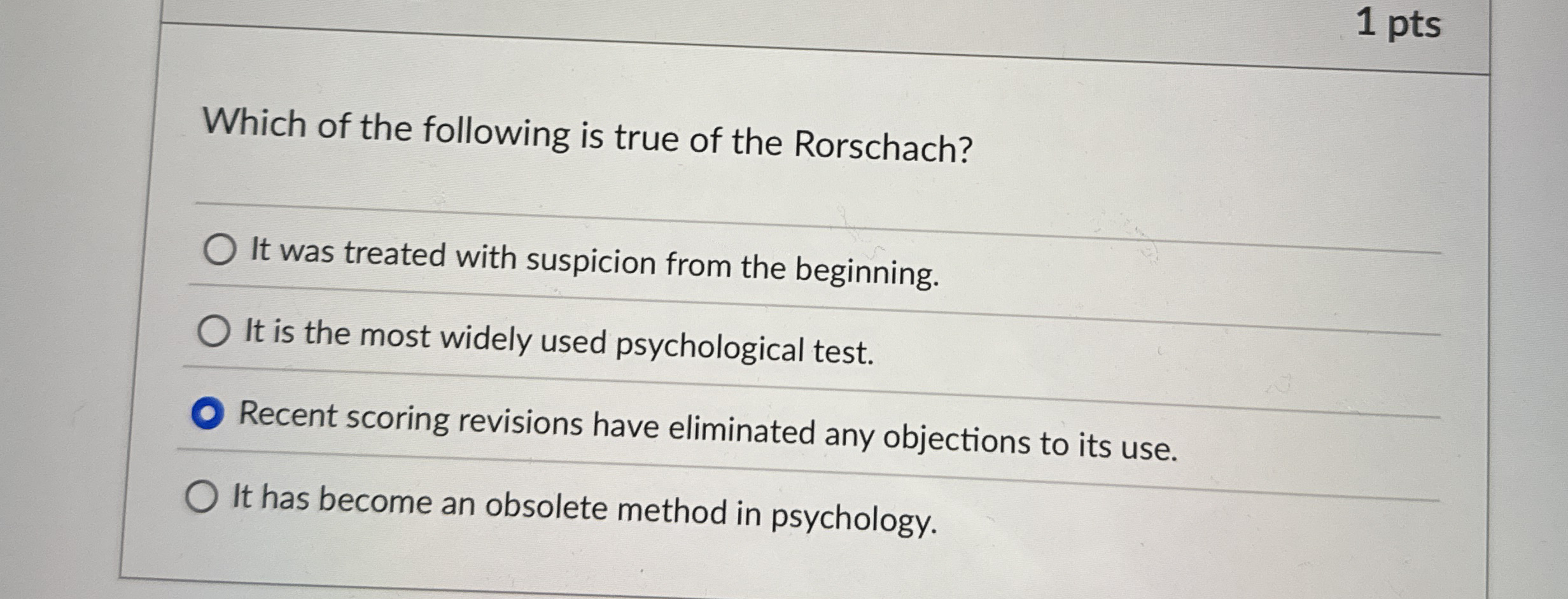 Solved Ptswhich Of The Following Is True Of The Chegg