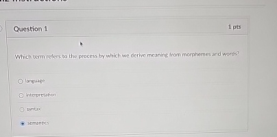 Solved Question 11 PtsWhich Term Refers To The Process By Chegg