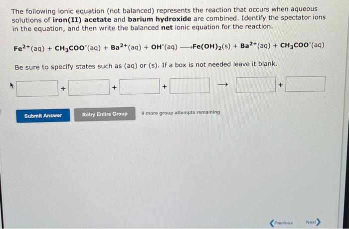 Solved Solubility Generalizations For Some Ionic Compounds Chegg