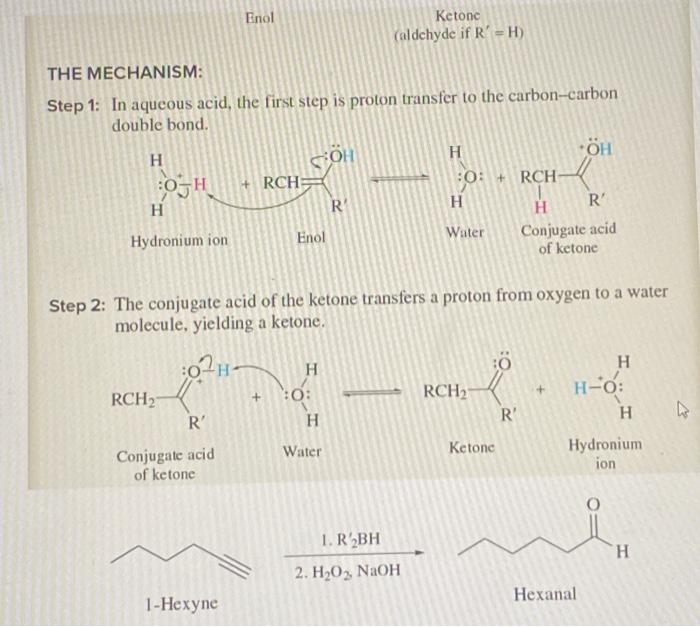 Solved Alkynes Undergo Hydroboration To Give Alkenylboranes Chegg