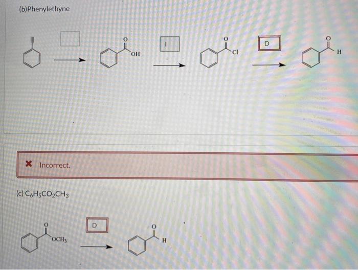 Solved Show How Benzaldehyde Could Be Synthesized From Each Chegg