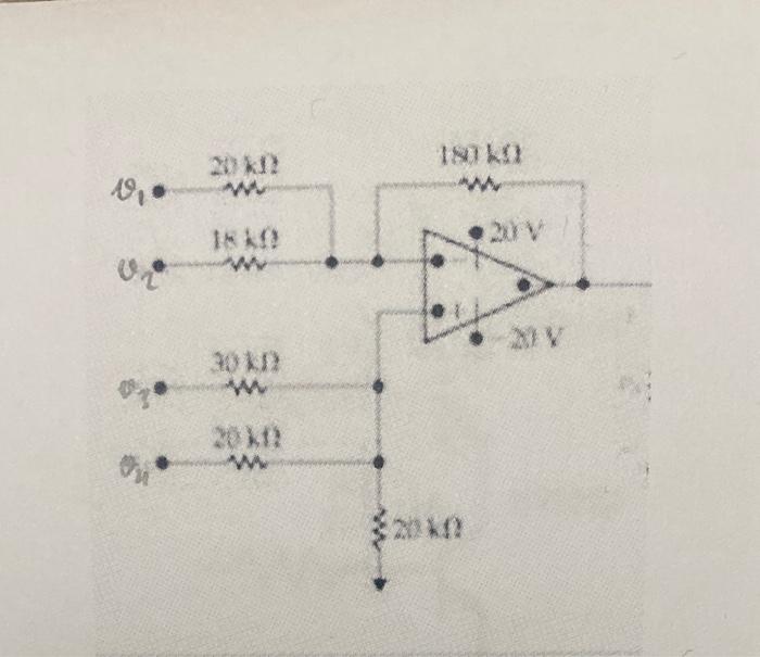 Solved This Opamp Circuit Vout Chegg