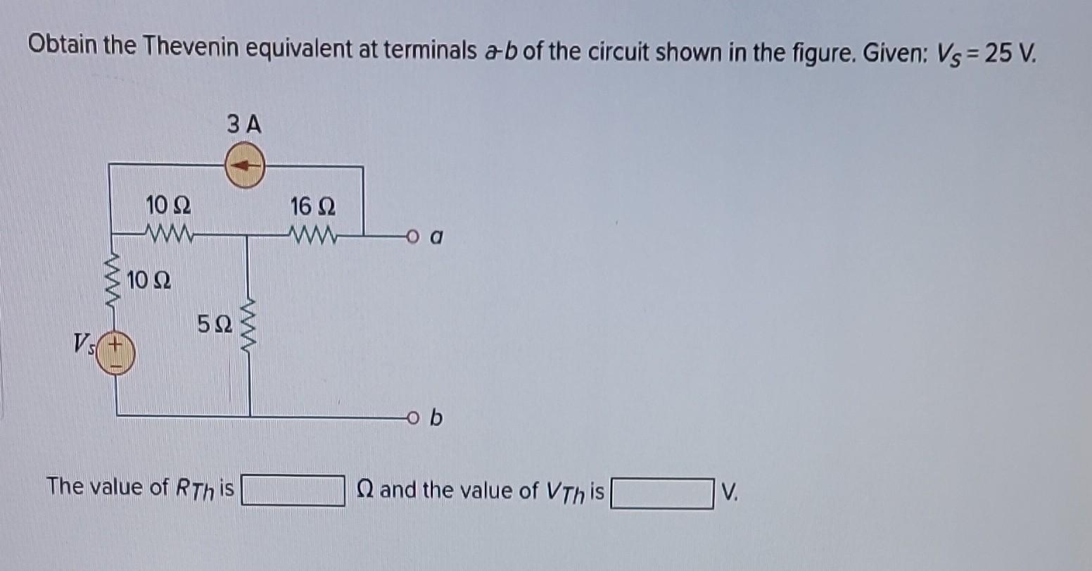 Solved Obtain The Thevenin Equivalent At Termin