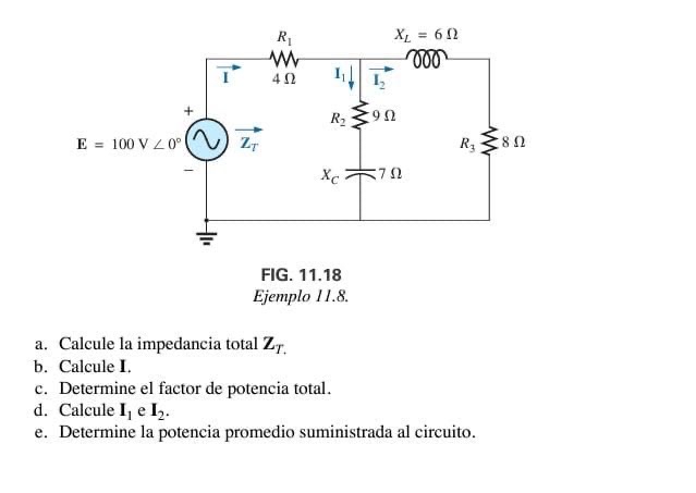 FIG 11 18Ejemplo 11 8 A Calcule La Impedancia Chegg