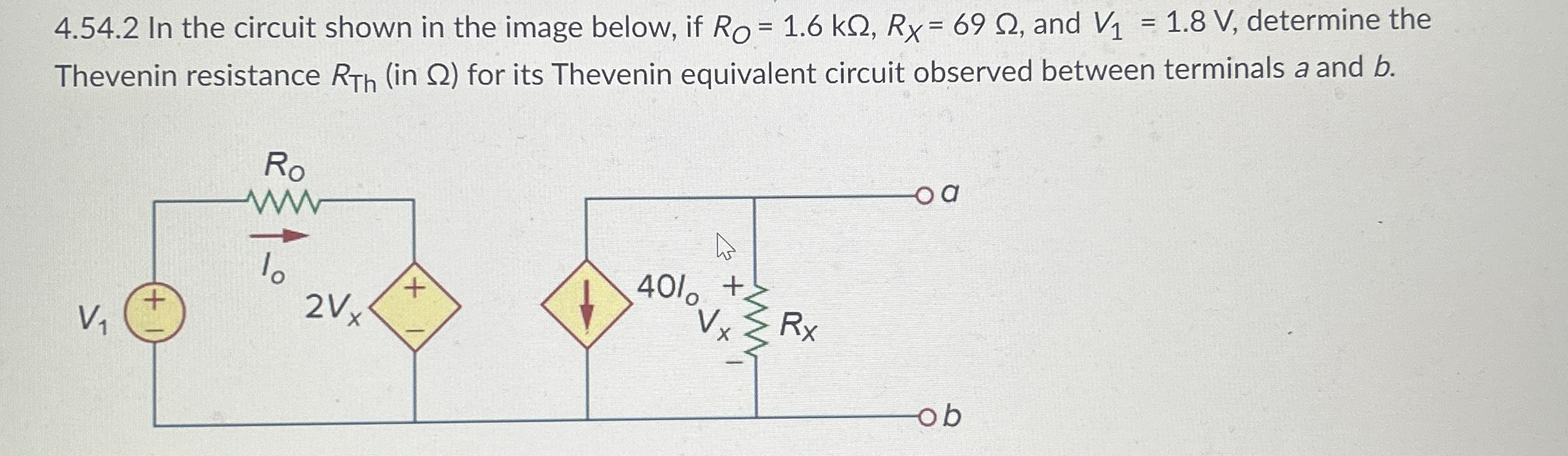 4 54 2 In The Circuit Shown In The Image Below If Chegg