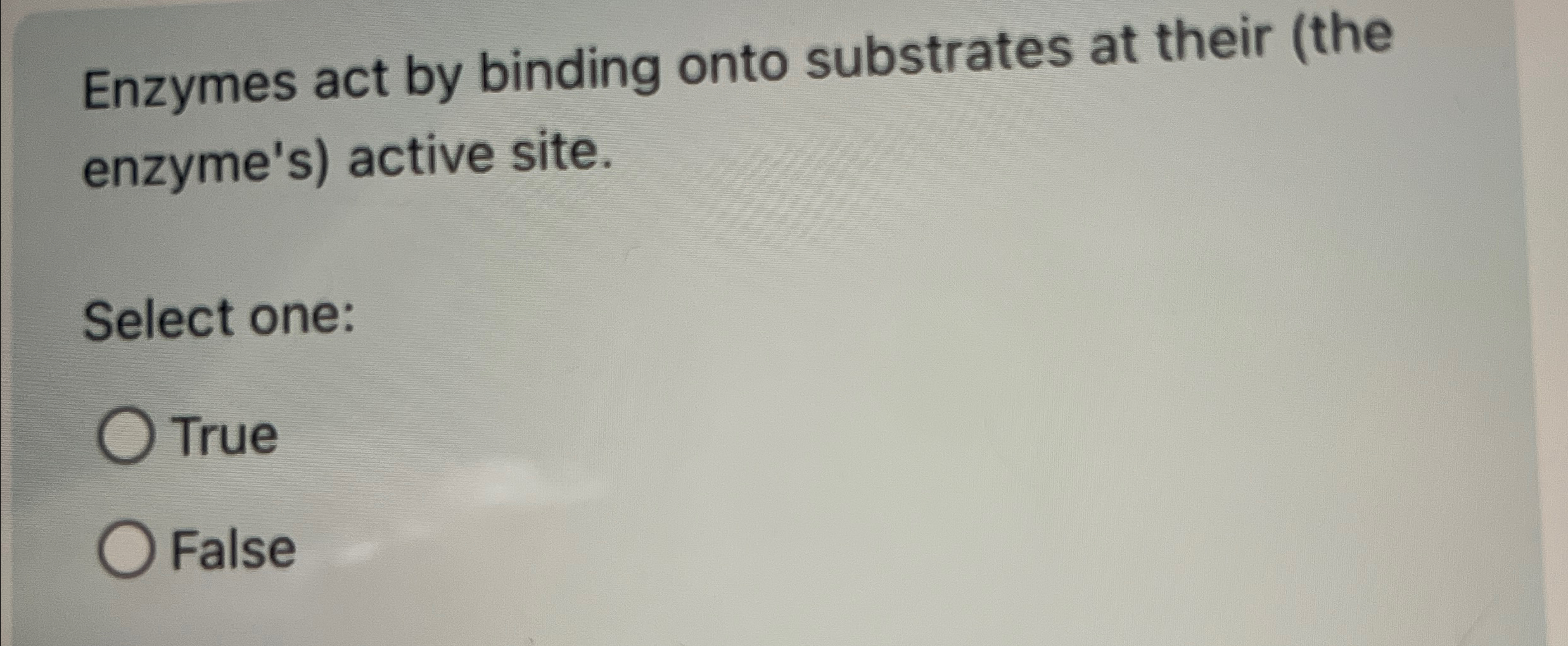 Solved Enzymes Act By Binding Onto Substrates At Their The Chegg