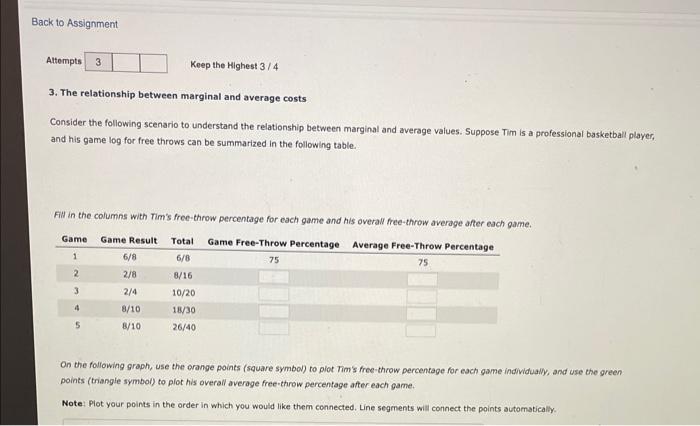 Solved Back To Assignment Attempts 3 Keep The Highest 3 4 3 Chegg