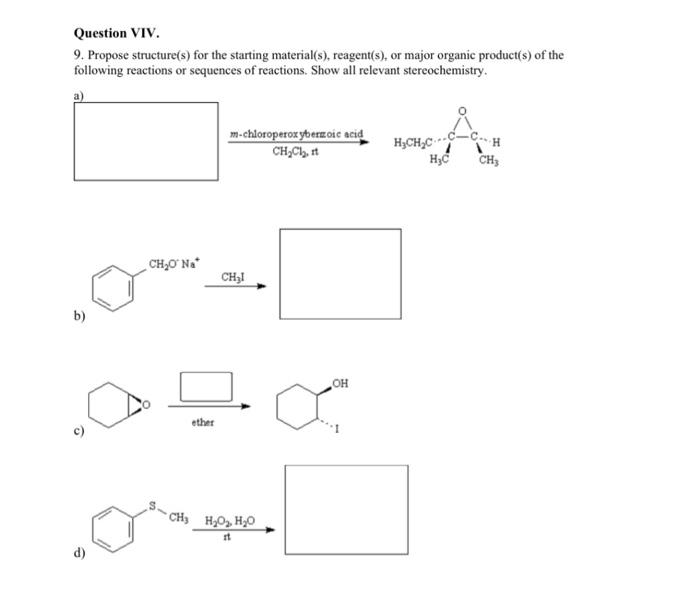 Solved Question Viv Propose Structure S For The Chegg