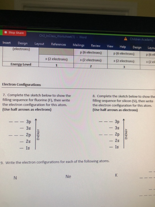 Solved Ch1 InClass Worksheet Protected View Saved Chegg