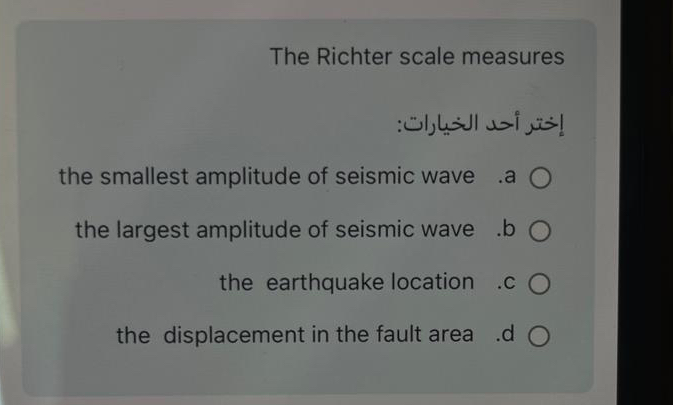 Solved The Richter Scale Measures The Chegg