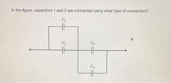 Solved In The Figure Capacitors And Are Connected U