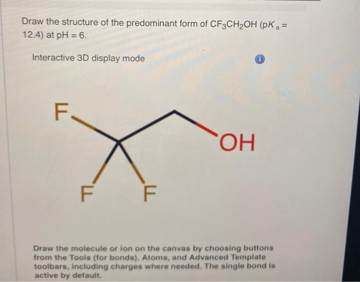 Solved Draw The Structure Of The Predominant Form Of Chegg