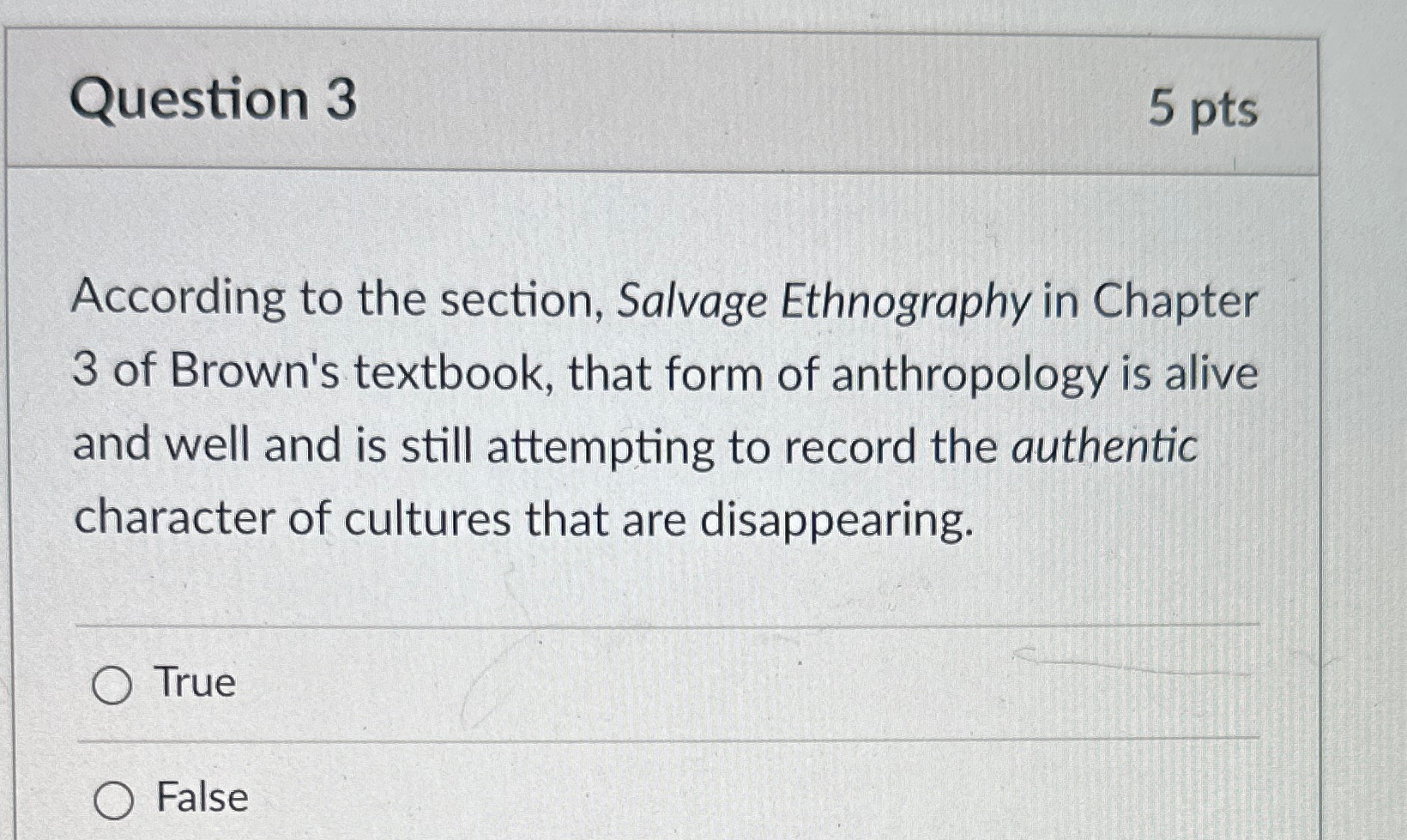 Solved Question 35 PtsAccording To The Section Salvage Chegg