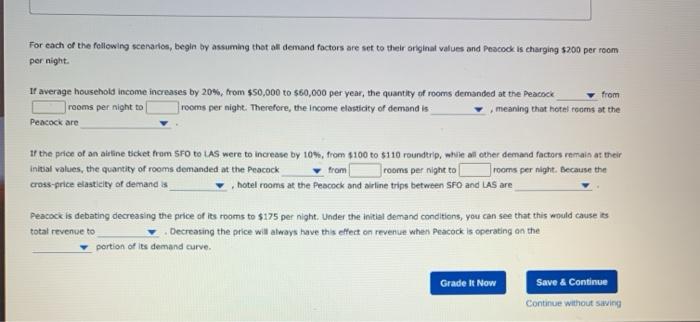 For Each Of The Following Scenarios Begin By Chegg