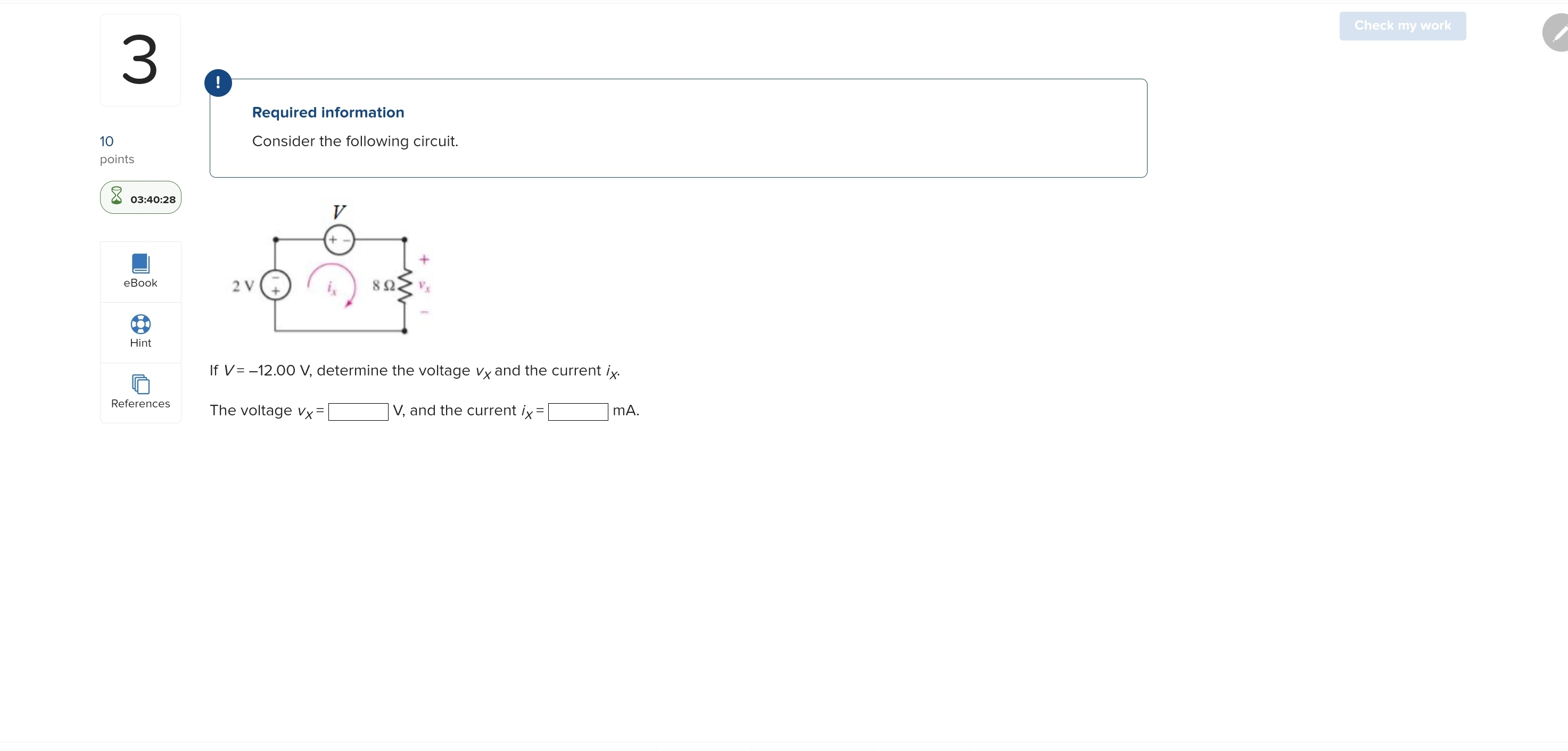 Solved Kirchhoffs Current Law States That The Algebraic Sum Chegg