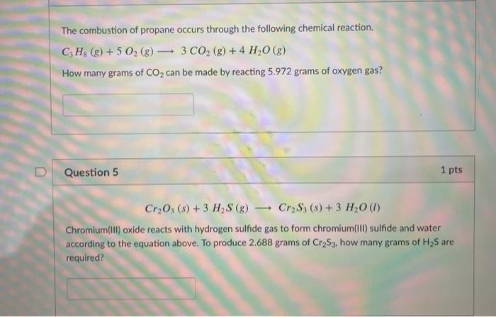 Solved D Question Pts How Many Moles Of Zinc Oxide Will Chegg